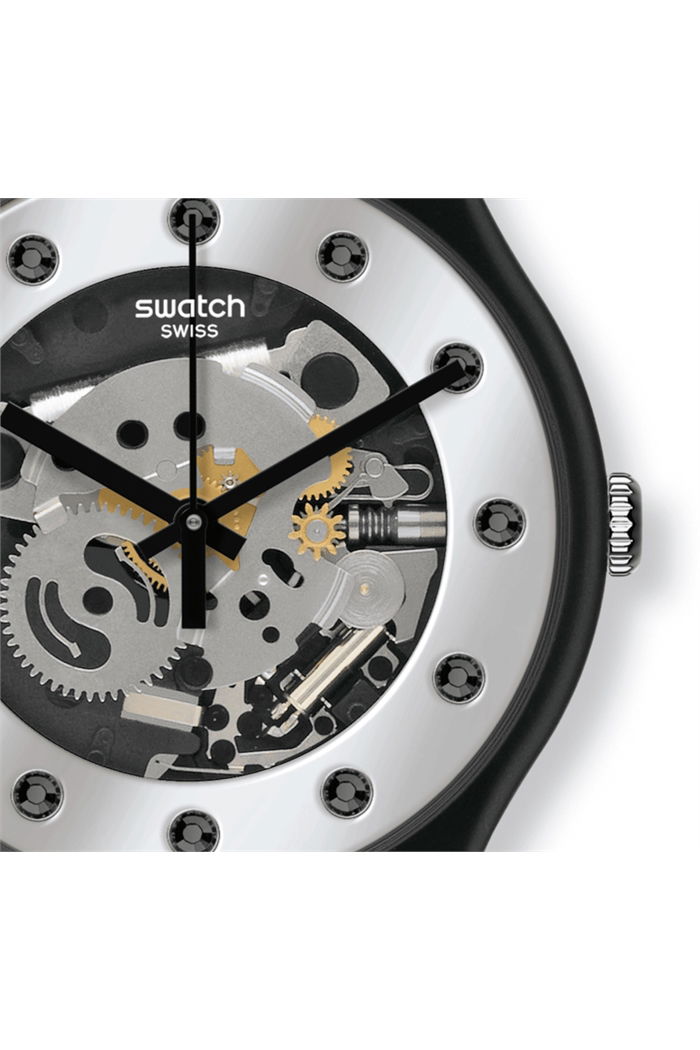 Swatch So29b109 SILVER GLAM AGAIN