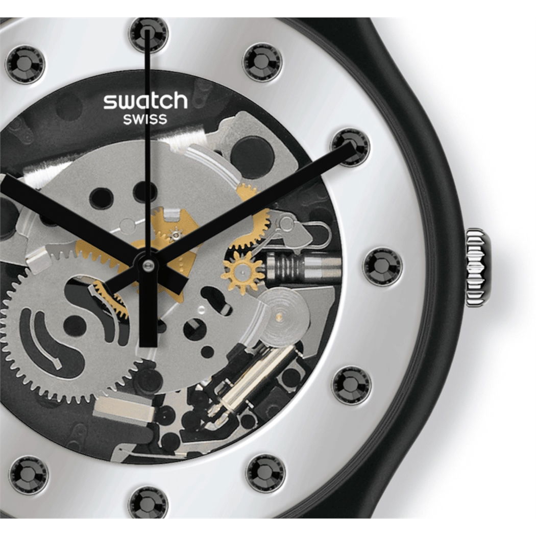 Swatch So29b109 SILVER GLAM AGAIN