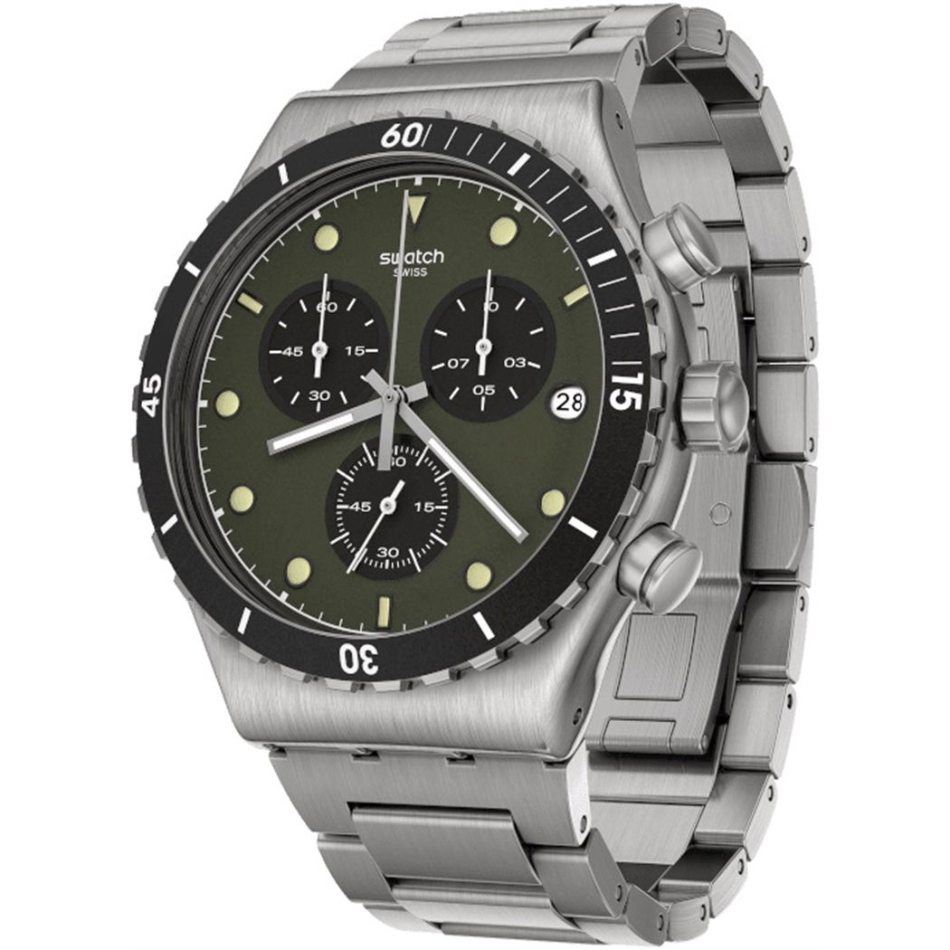 Swatch Yvs488g BACK IN KHAKI Erkek Saati