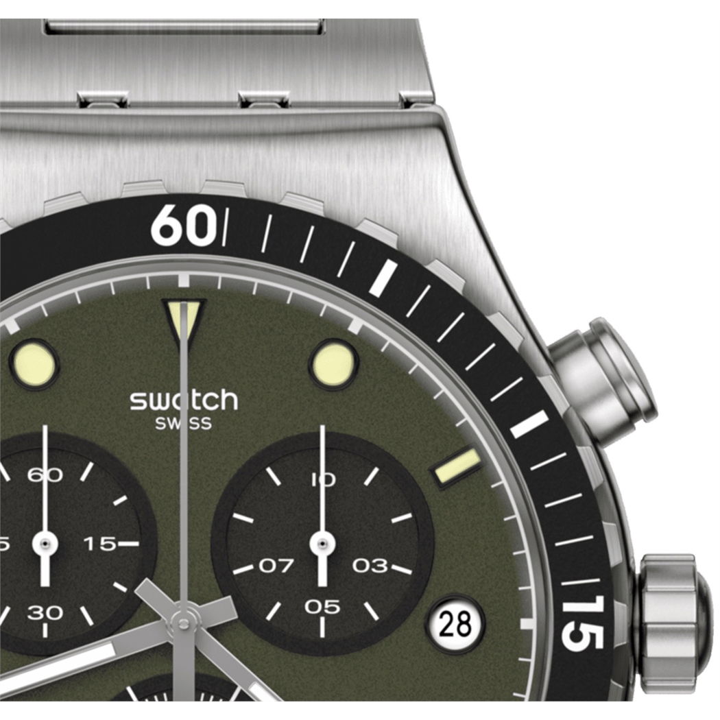 Swatch Yvs488g BACK IN KHAKI Erkek Saati