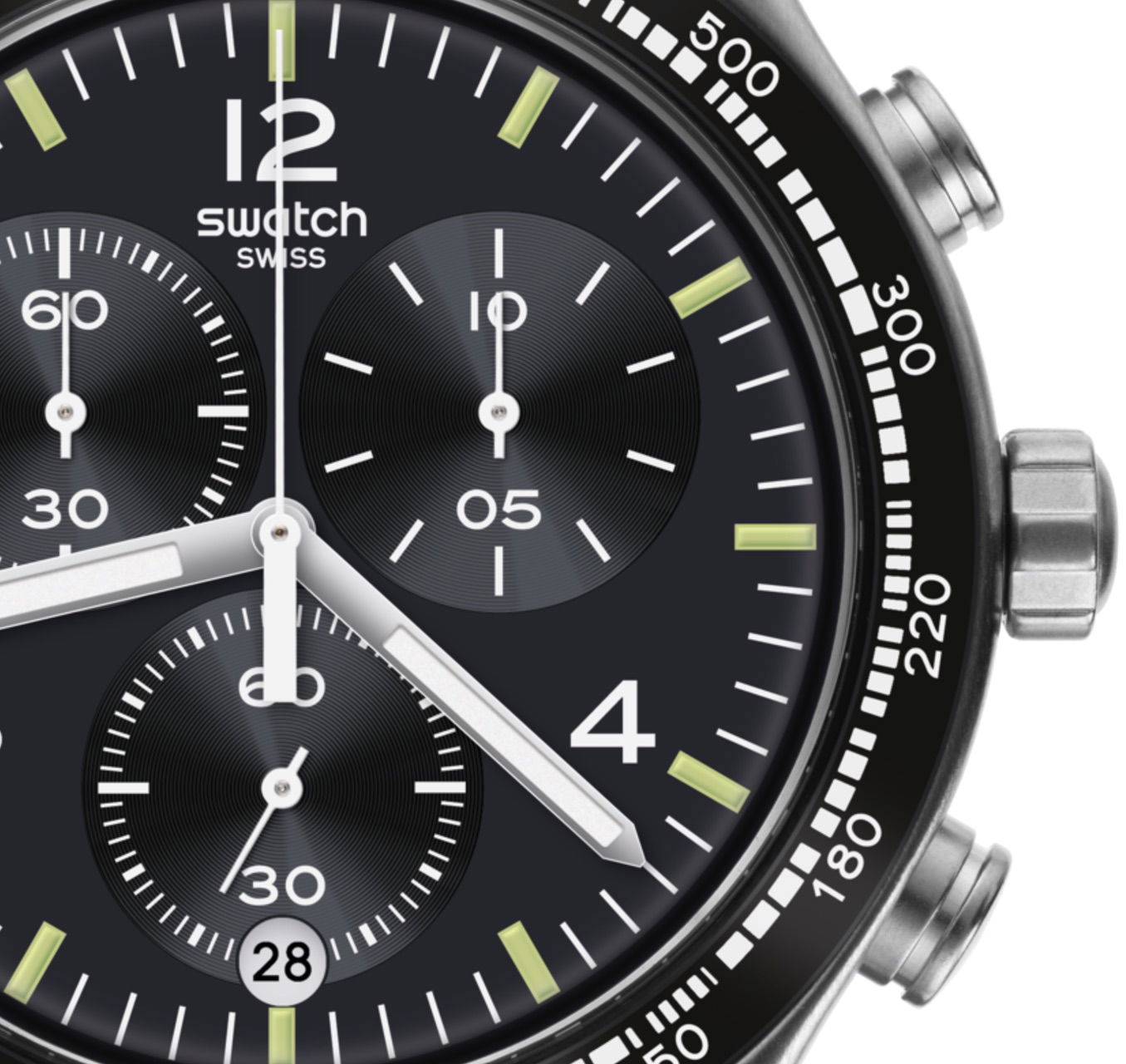 Swatch Yvs444gc Night Flight Again Erkek Kol Saati