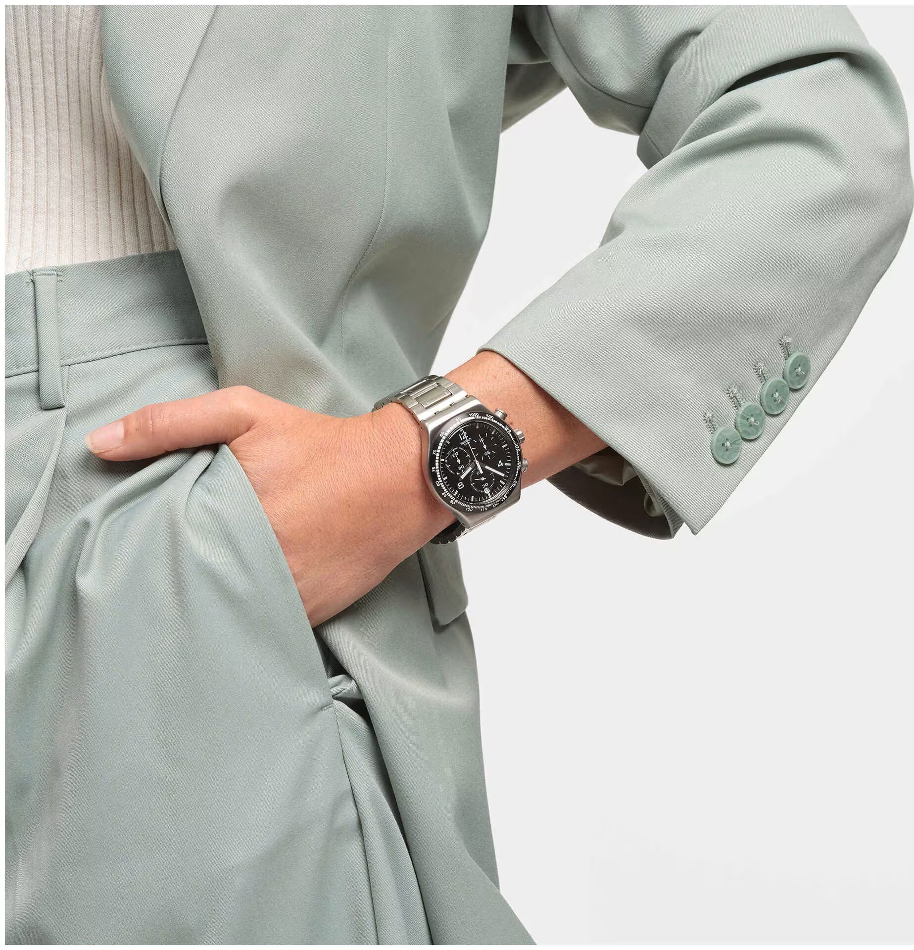 Swatch Yvs444gc Night Flight Again Erkek Kol Saati