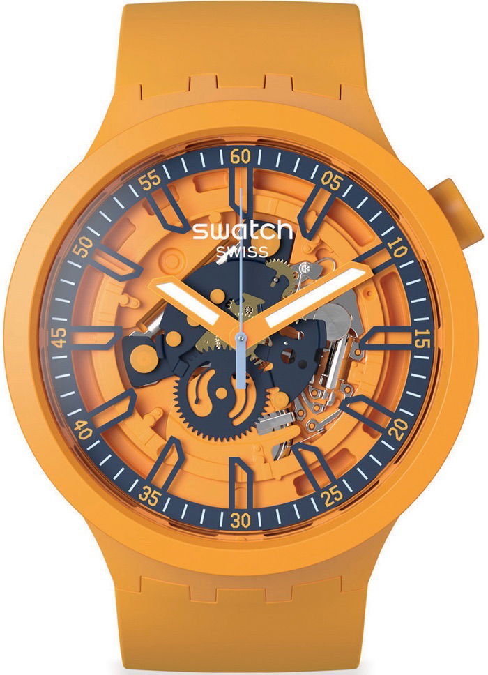 Swatch Sb01o101 FRESH ORANGE Kol Saati