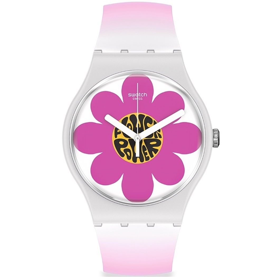 Swatch So32m104 FLOWER HOUR Kol Saati