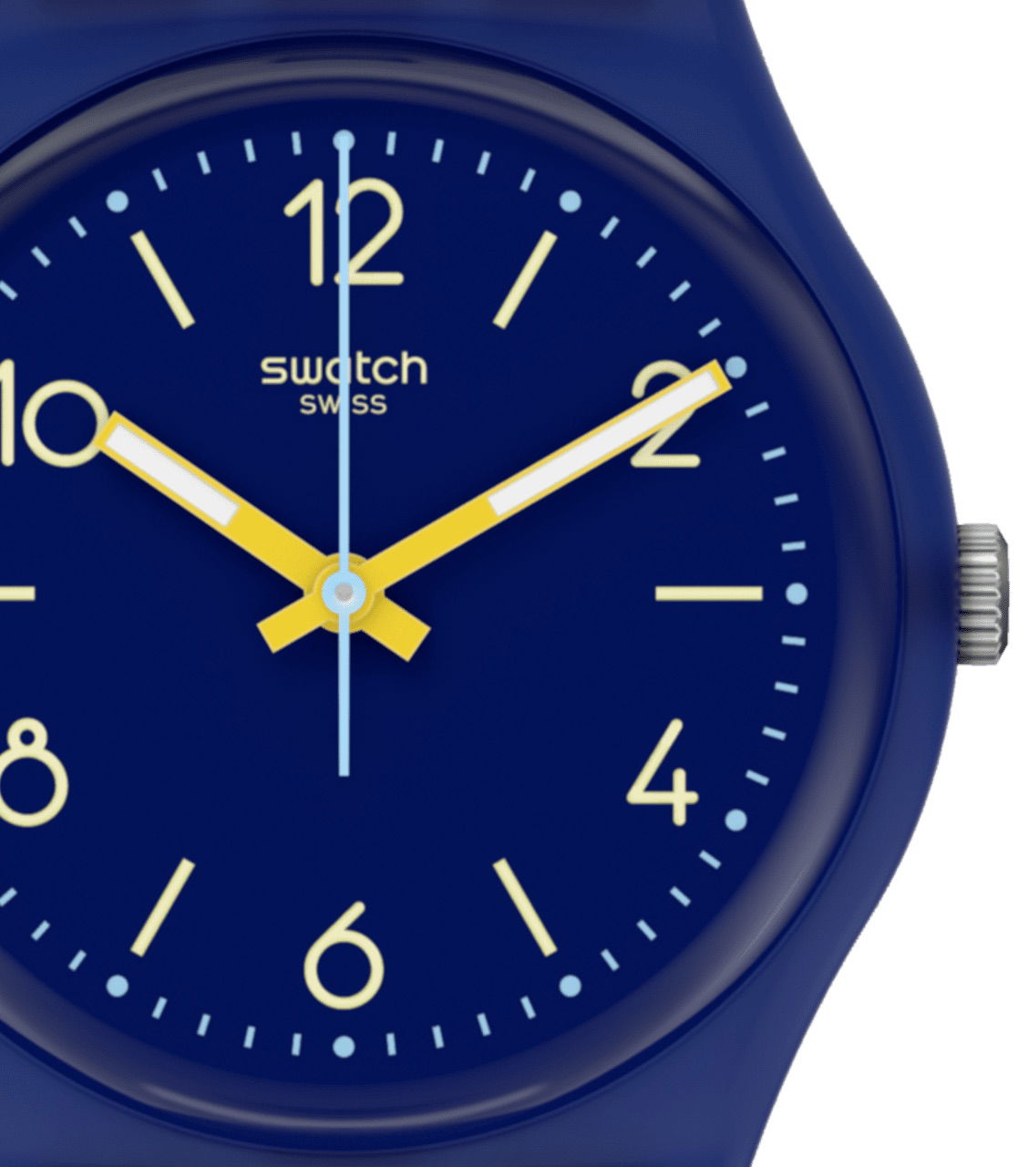 Swatch So28n108 Indigo Swing Kol Saati