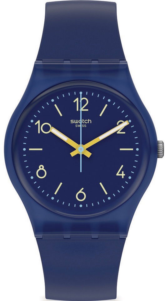 Swatch So28n108 Indigo Swing Kol Saati