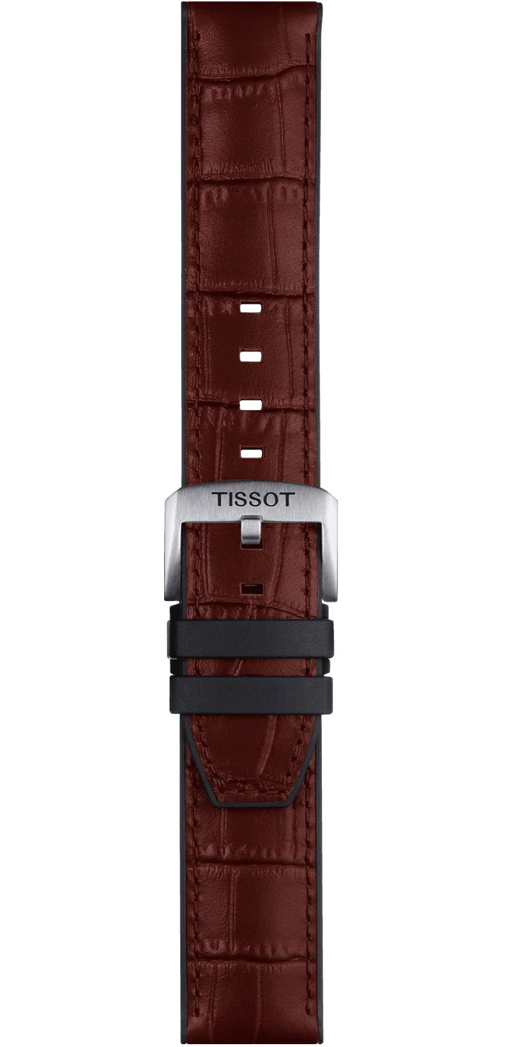 Tissot Orijinal Kahverengi Deri/Kauçuk (22 mm) T852.046.767