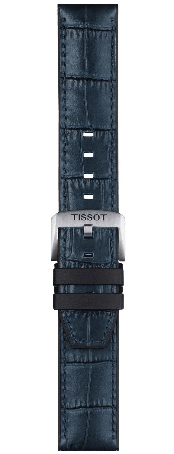 Tissot Orijinal Mavi Deri/Kauçuk Kayış (22 mm) T852.046.765