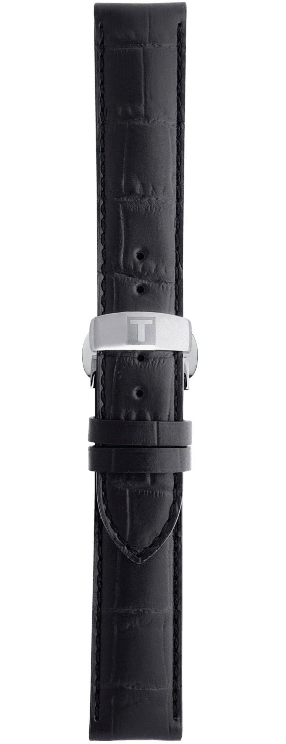 Tissot Orijinal Siyah Deri Kayış (19 mm) T852.013.405