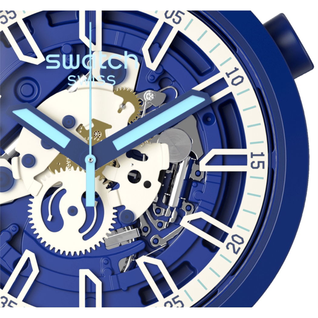 Swatch Sb01n102 ISWATCH BLUE Kol Saati