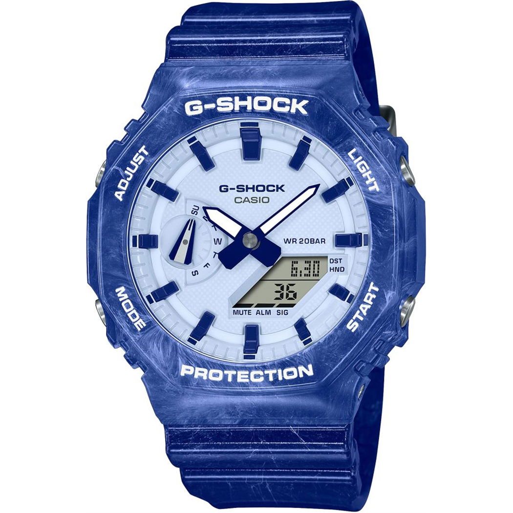 Casio Ga-2100bwp-2adr G-Shock Erkek Kol Saati