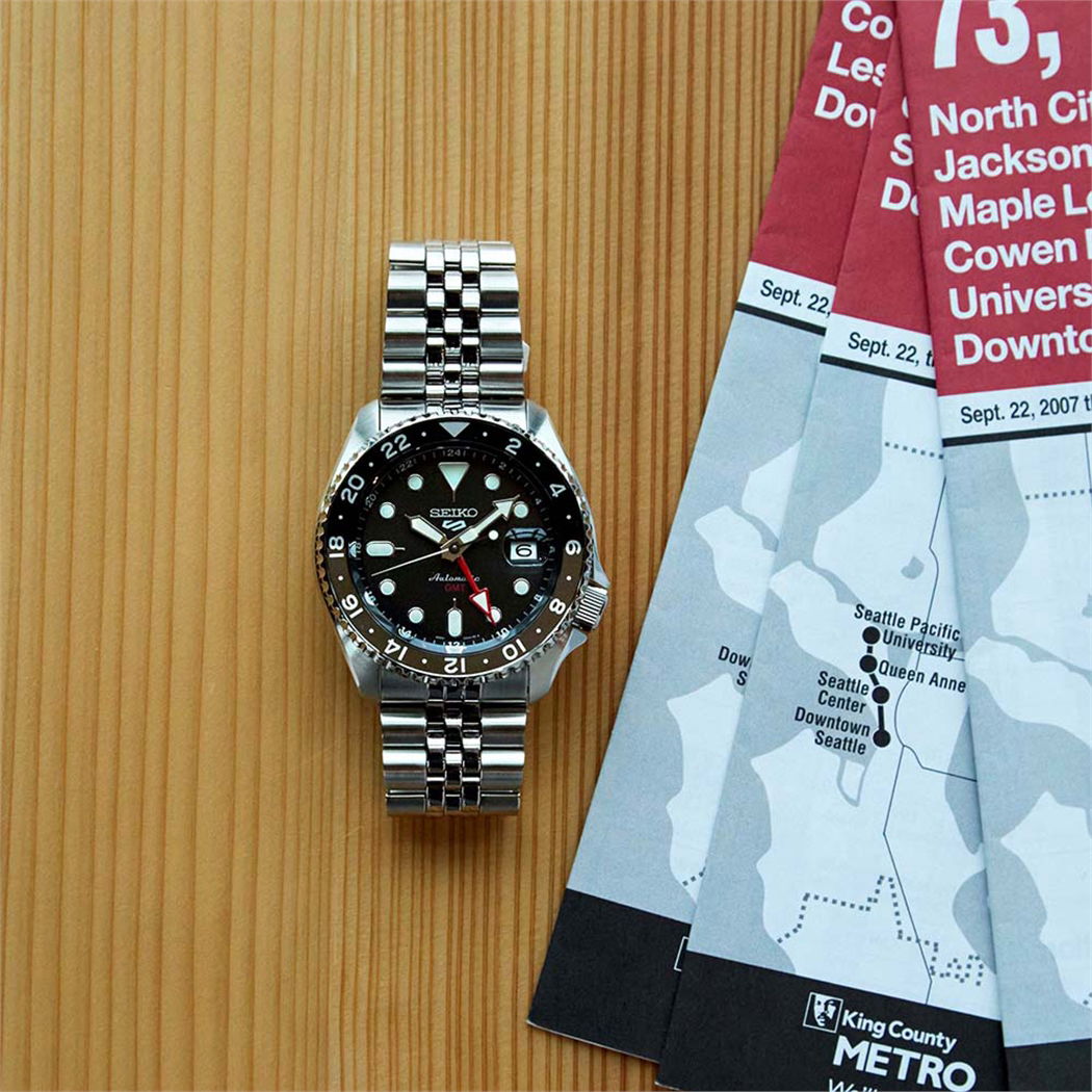 Seiko 5 Sports Ssk001k GMT Otomatik Erkek Kol Saati