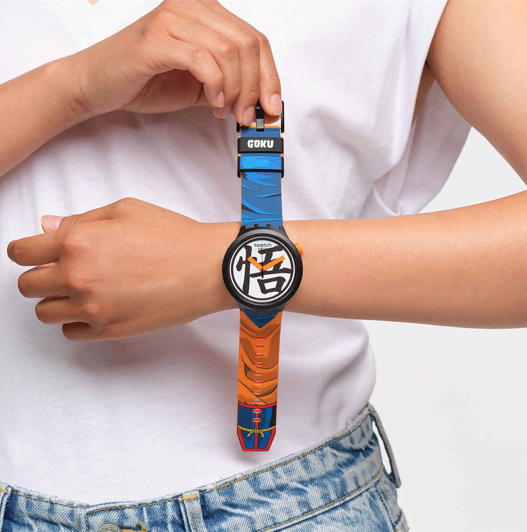 Swatch Sb01z101 GOKU X SWATCH