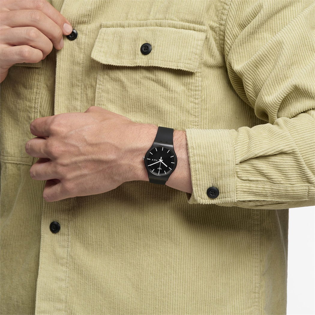 Swatch Originals Mono Black SO29B704 Erkek Quartz Saat