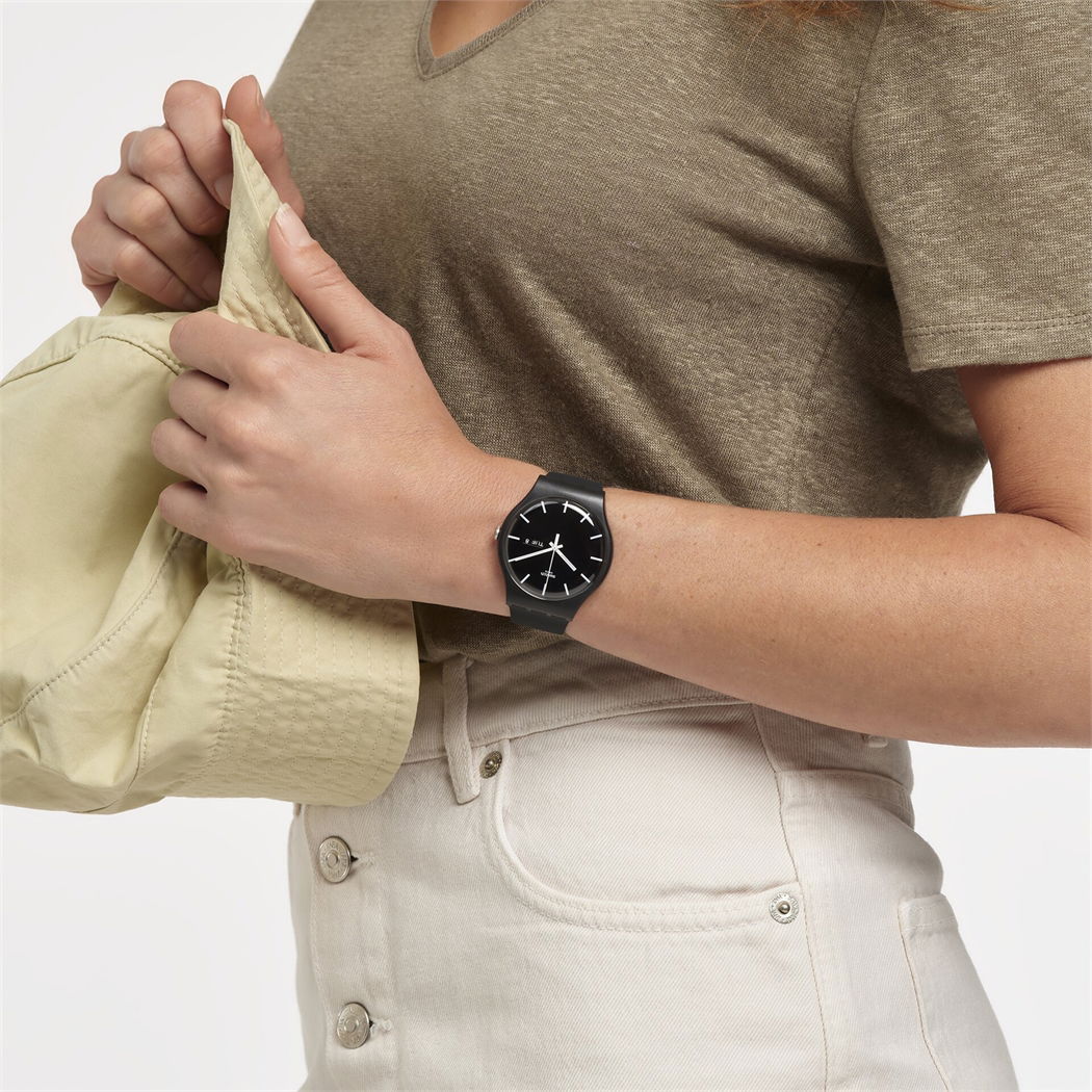 Swatch Originals Mono Black SO29B704 Erkek Quartz Saat