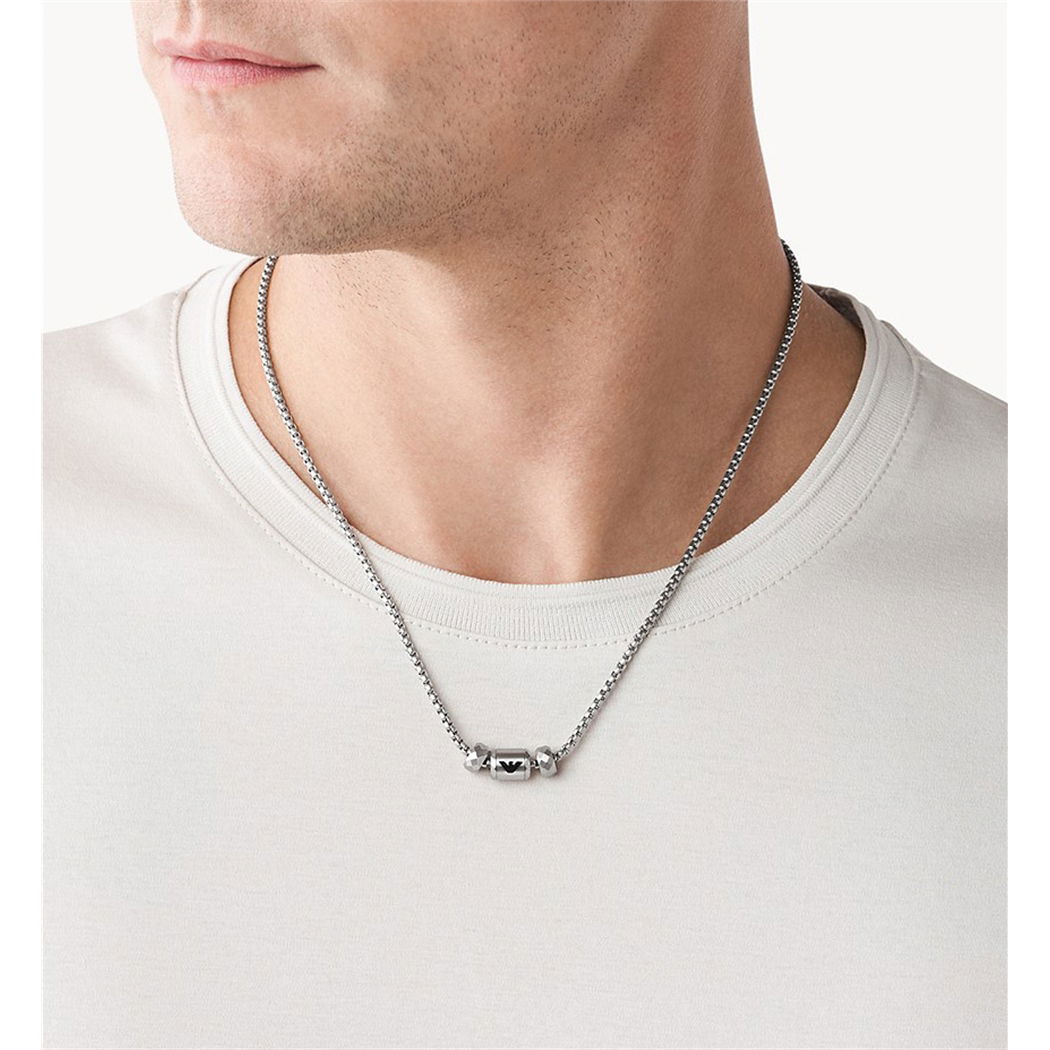 Emporio Armani Ajegs2777-040 Erkek Kolye