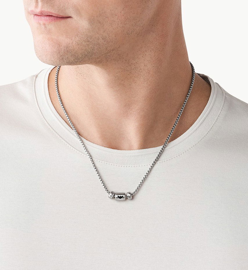 Emporio Armani Ajegs2777-040 Erkek Kolye