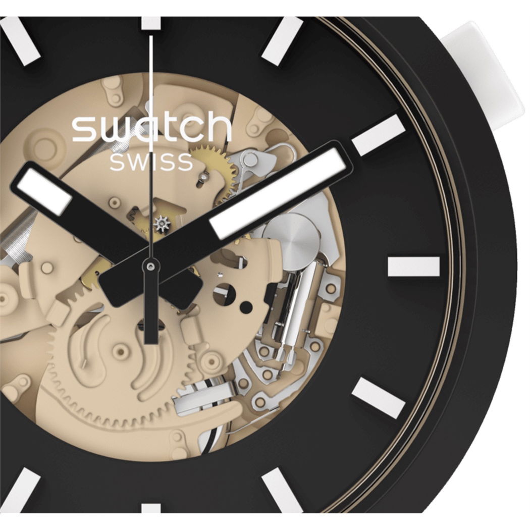 Swatch Sb03c100 TIME FOR TAUPE Kol Saati
