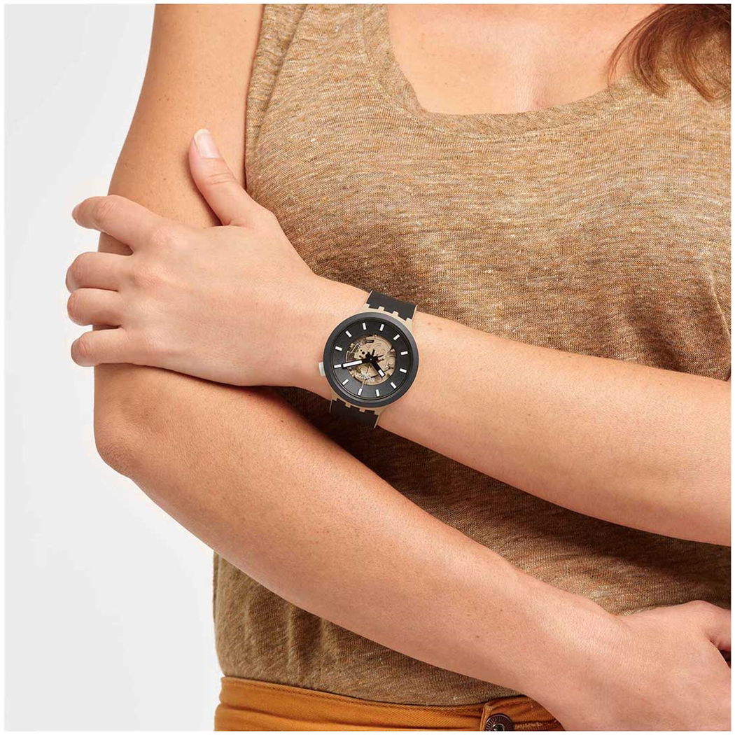 Swatch Sb03c100 TIME FOR TAUPE Kol Saati