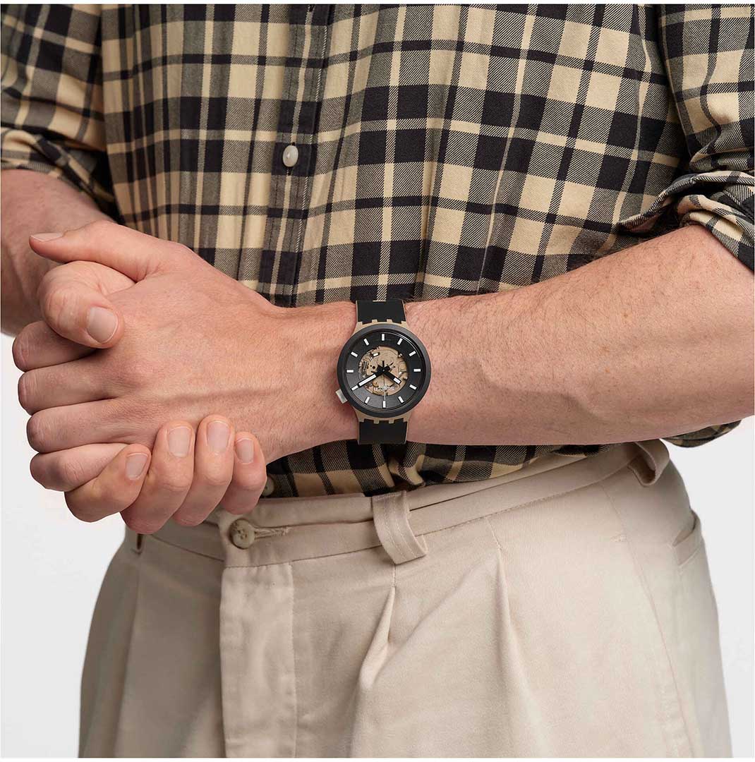 Swatch Sb03c100 Time For Taupe Erkek Kol Saati