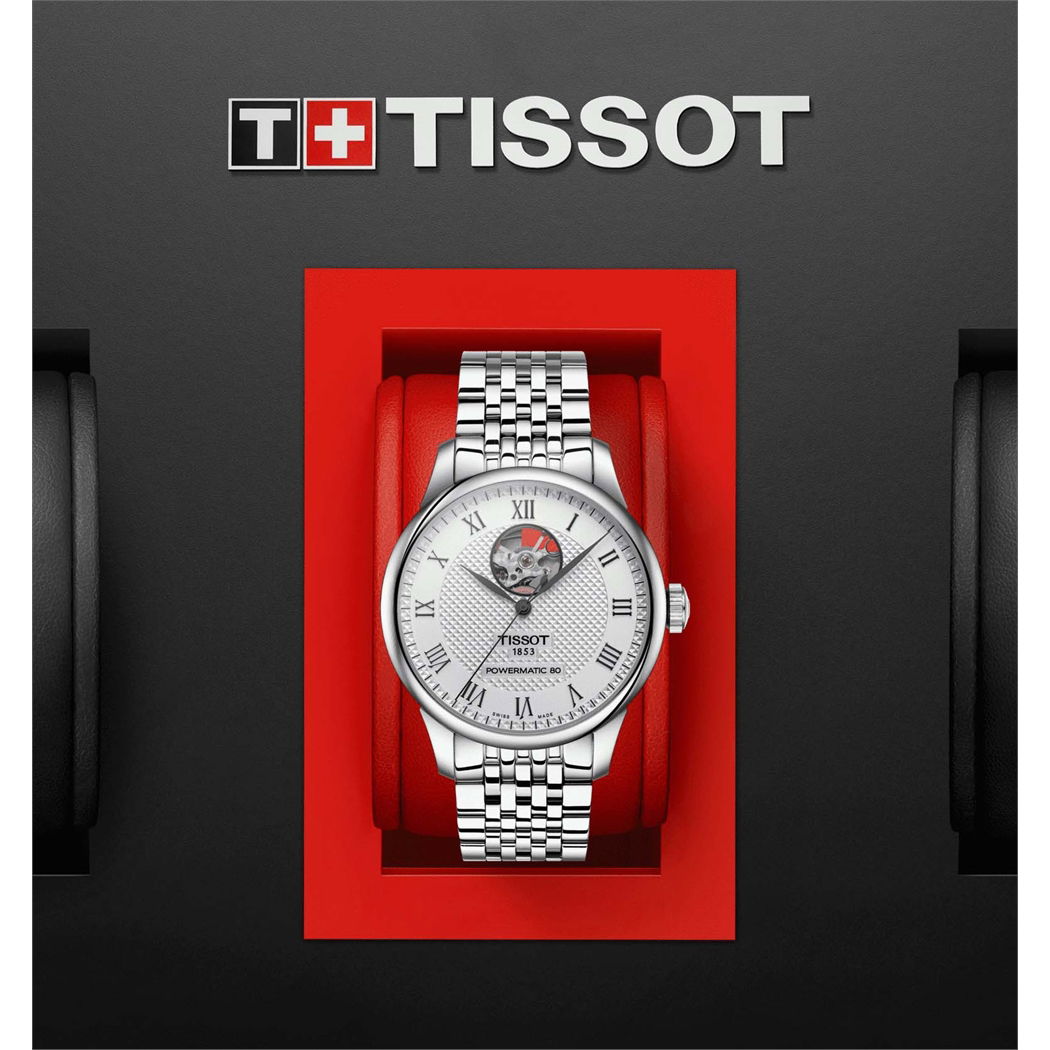 Tissot Le Locle Powermatic 80 Open Heart T006.407.11.033.02 Otomatik Erkek Kol Saati
