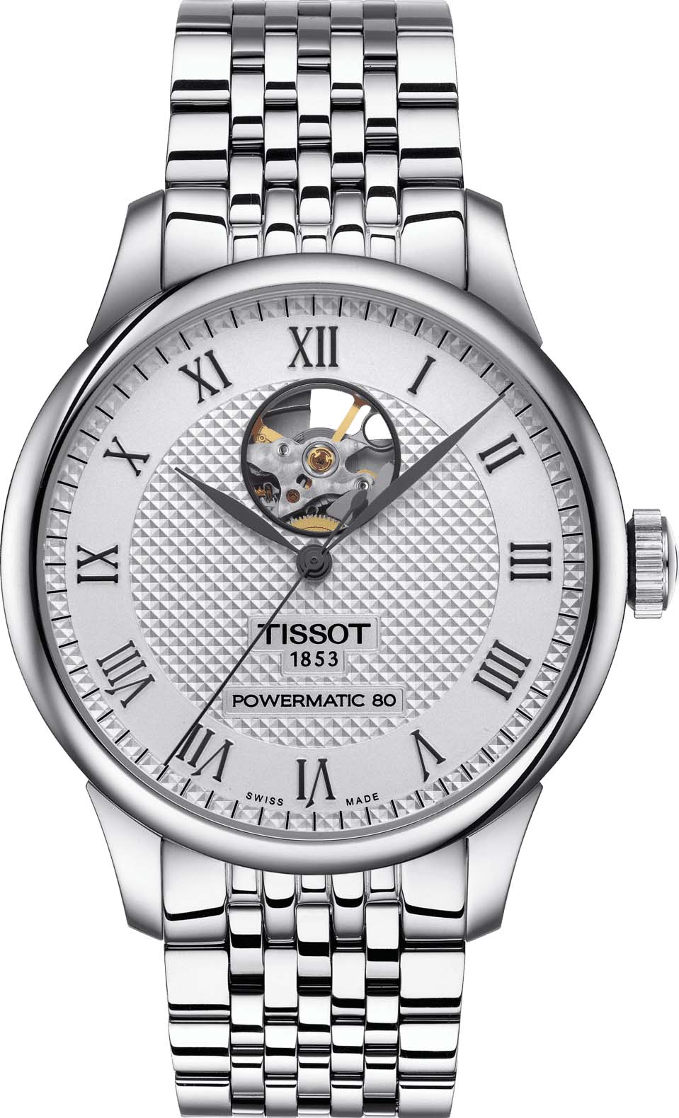 Tissot Le Locle Open Heart 39.3mm T0064071103302 - Otomatik Erkek Kol Saati (T006.407.11.033.02)