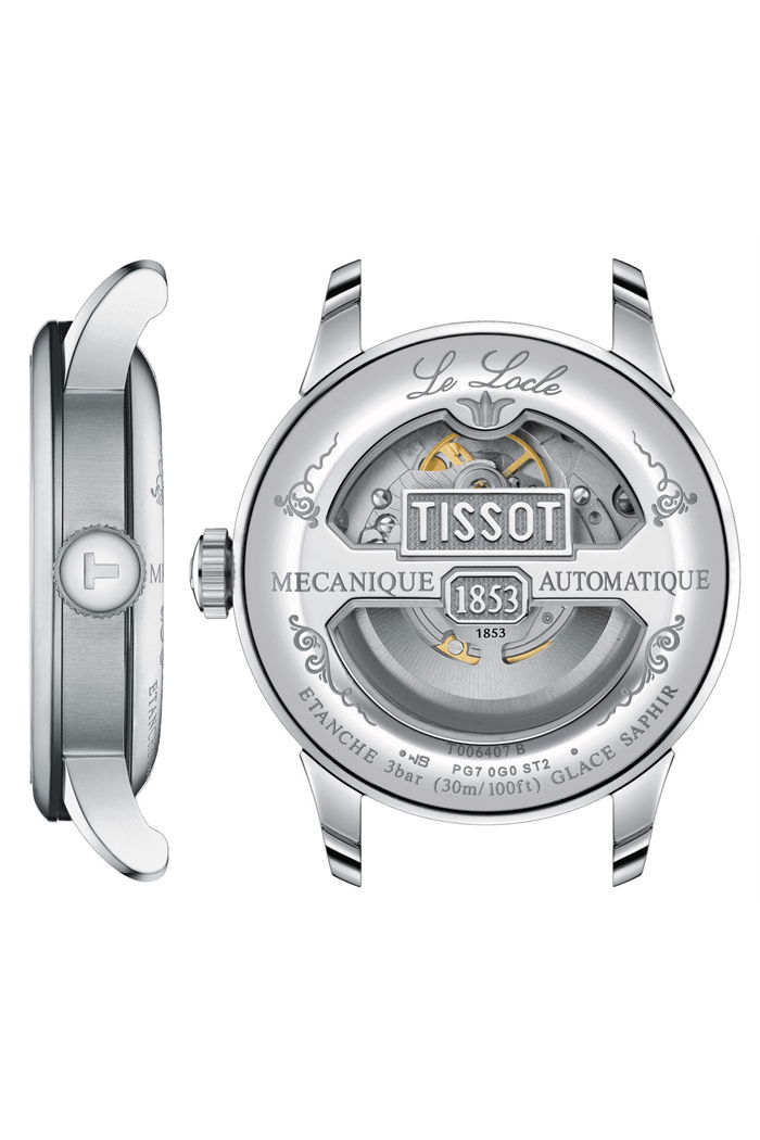 Tissot LE LOCLE POWERMATİC 80 OPEN HEART T006.407.16.033.01