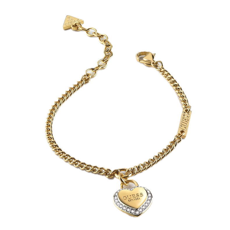 Guess Jgujubb01422jwygs Kadın Kalpli Bileklik