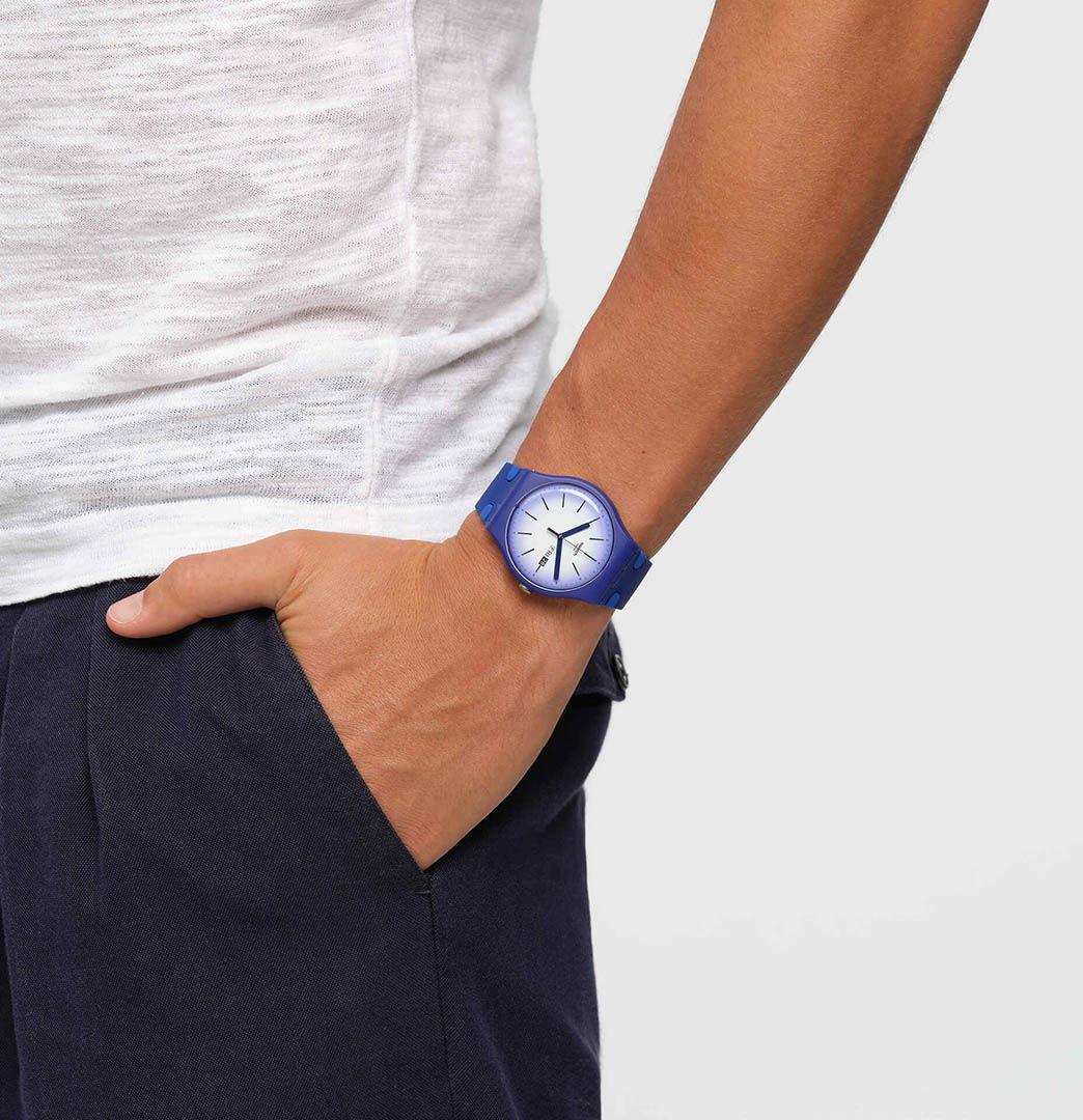 Swatch Suon716 VIOLET VERBENA Kol Saati