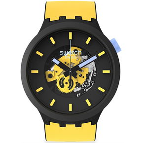 Swatch Sb03b109 MUSTARD SKIES Kol Saati