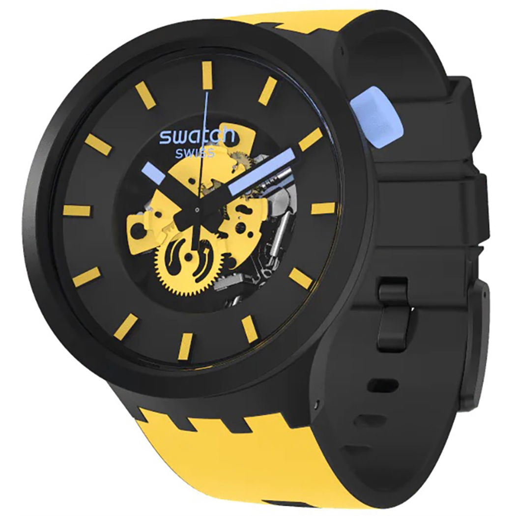 Swatch Sb03b109 MUSTARD SKIES Kol Saati