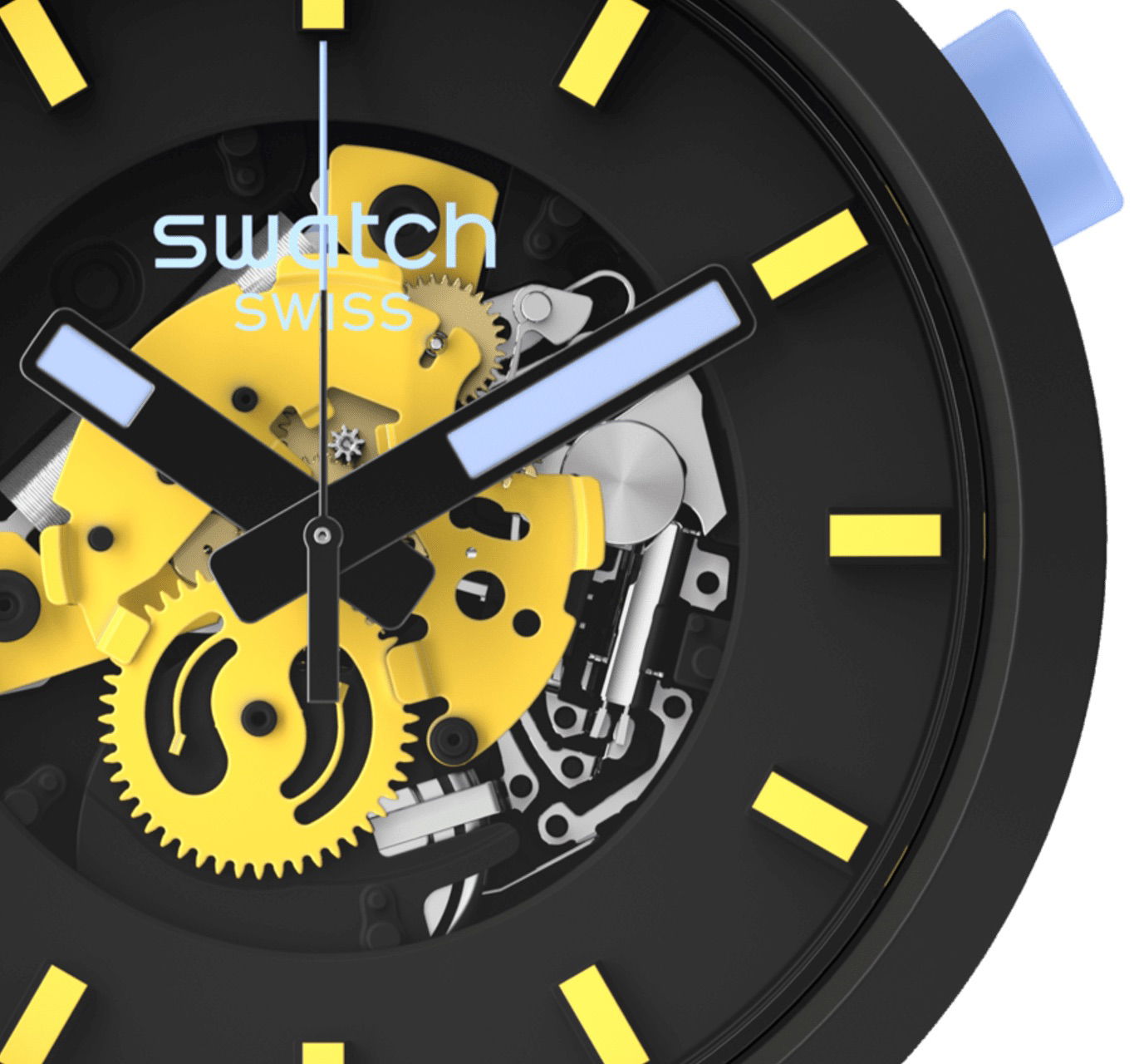 Swatch Sb03b109 MUSTARD SKIES Kol Saati