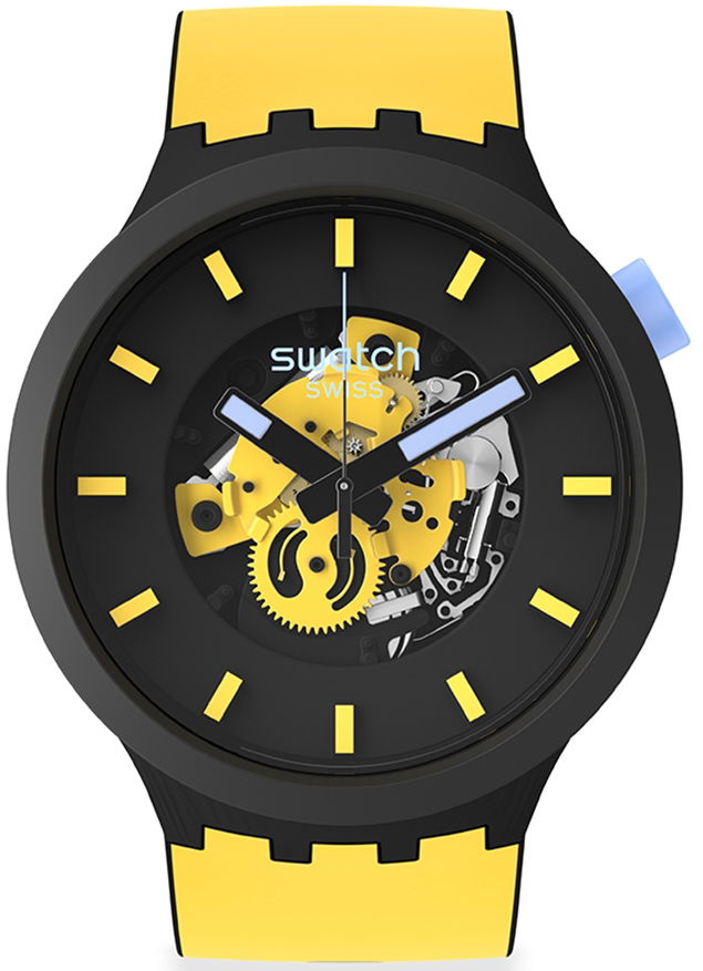 Swatch Sb03b109 MUSTARD SKIES Kol Saati