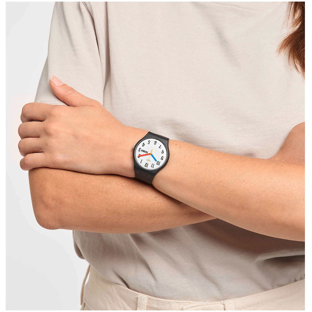 Swatch So29b705 ELEMENTARY Kol Saati