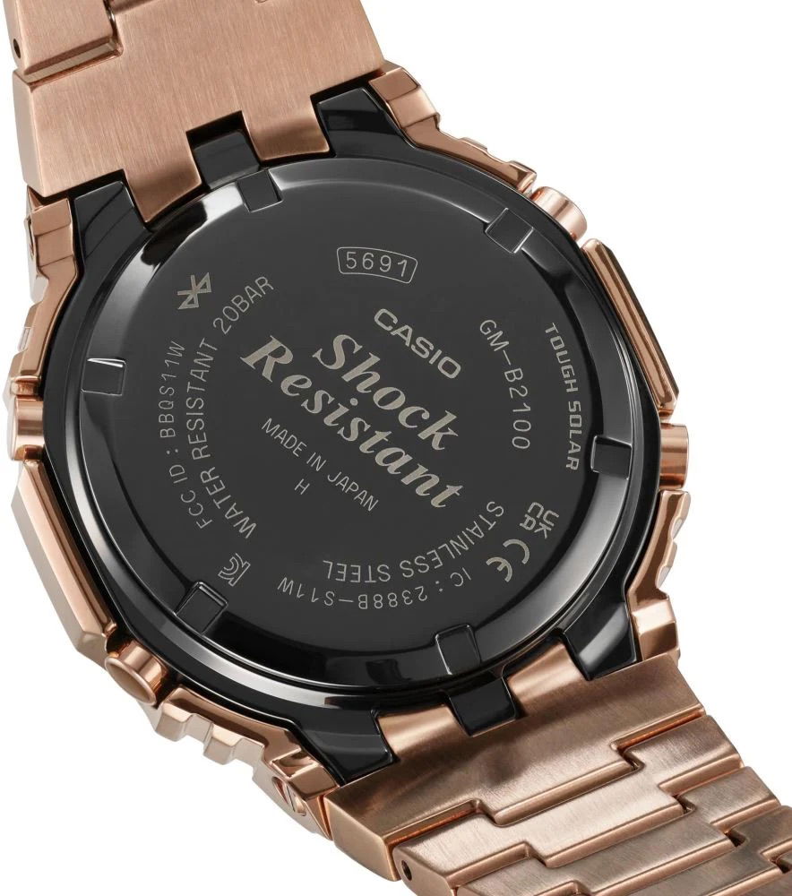 Casio Gm-b2100gd-5adr Metal Gshock Erkek Kol Saati