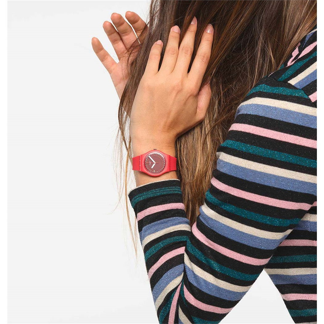 Swatch So28r400 CYCLES IN THE SUN Kol Saati