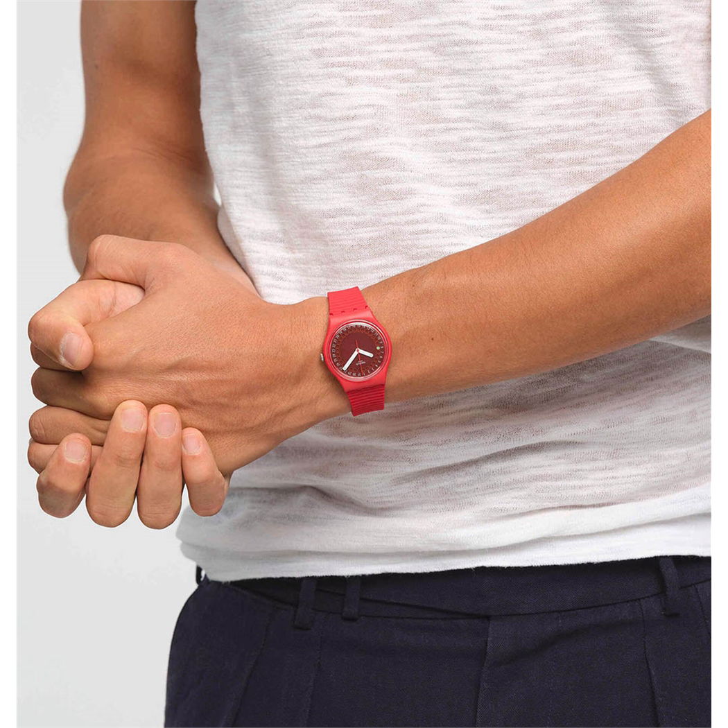 Swatch So28r400 CYCLES IN THE SUN Kol Saati