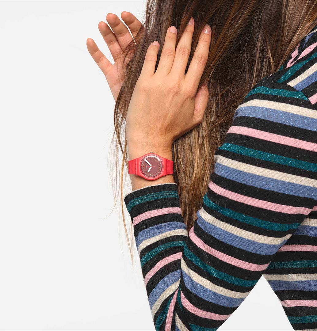 Swatch So28r400 CYCLES IN THE SUN Kol Saati