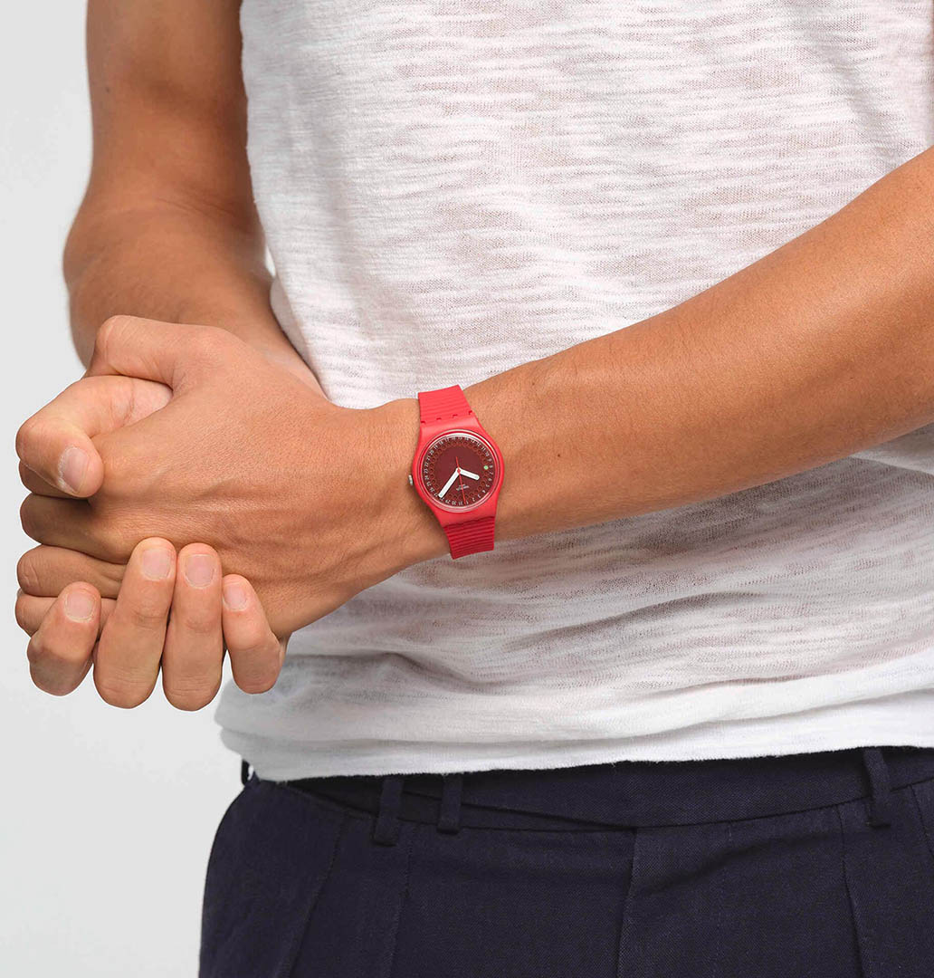 Swatch So28r400 CYCLES IN THE SUN Kol Saati