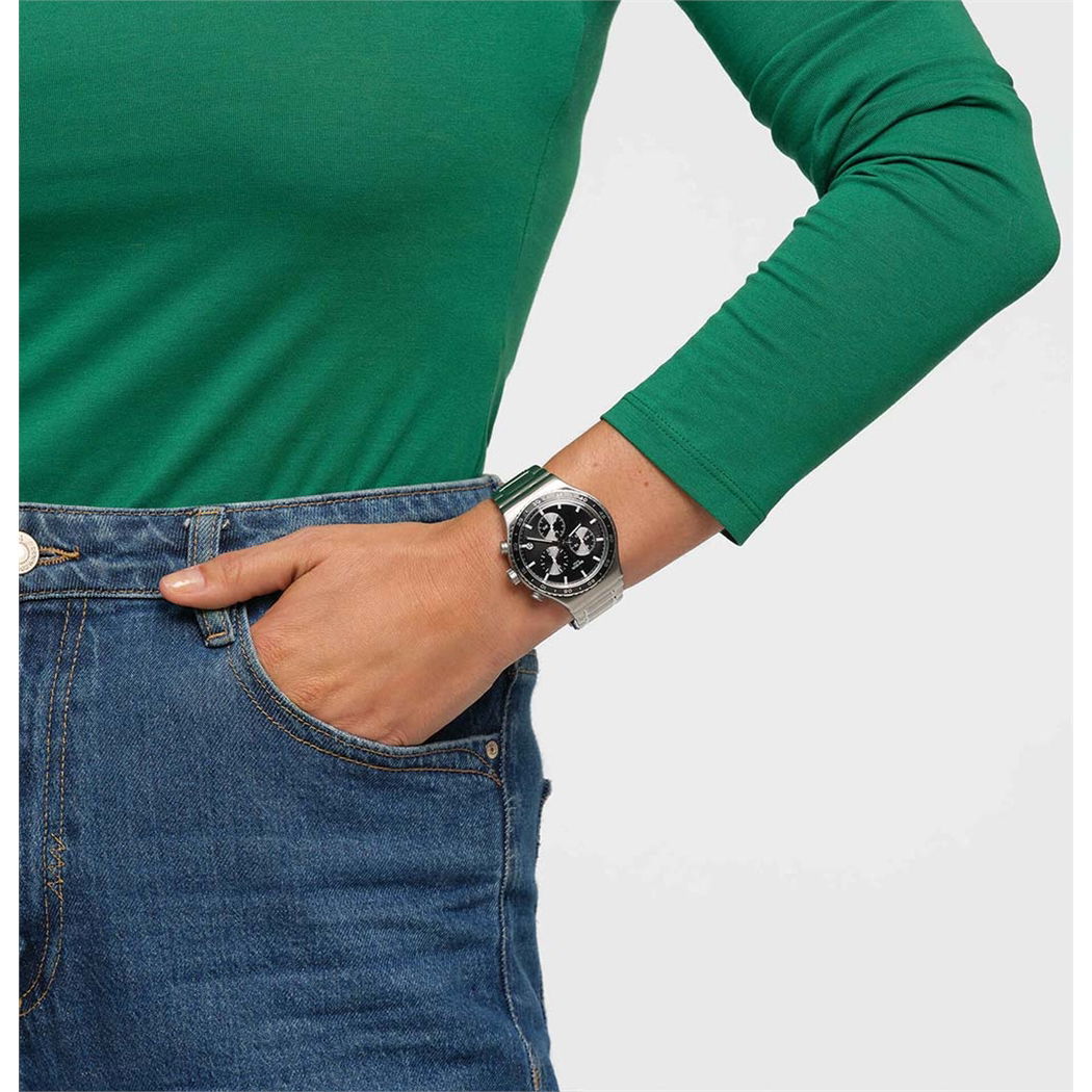 Swatch YVS495G CARBONIUM DREAM Erkek Saati