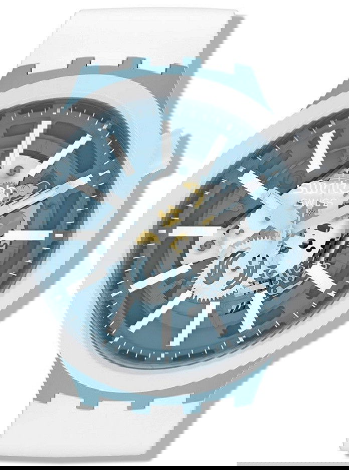 Swatch Sb03n103 Whice Kol Saati