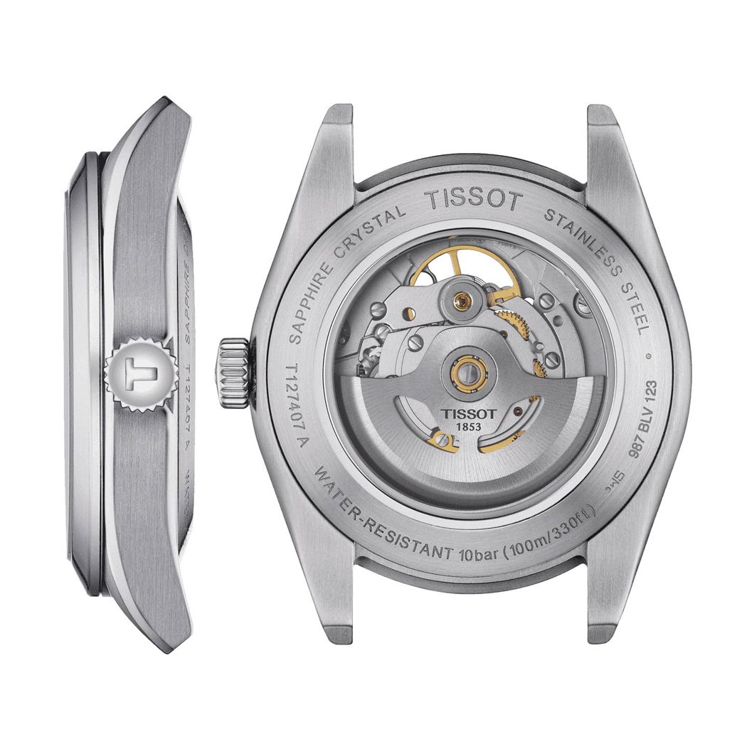 Tissot Gentleman Open Heart 40mm T1274071103101 - Otomatik Erkek Saati (T127.407.11.031.01)