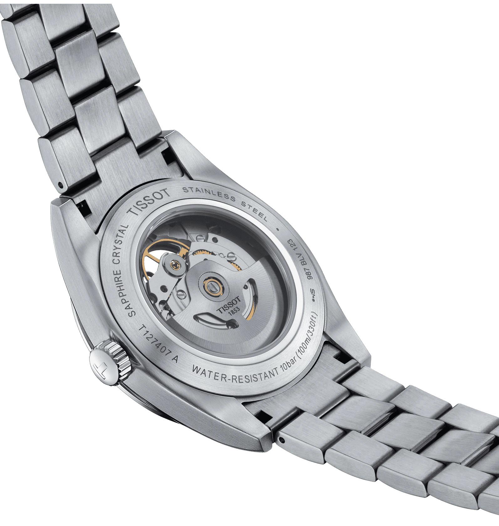 Tissot Gentleman Open Heart 40mm T1274071103101 - Otomatik Erkek Saati (T127.407.11.031.01)