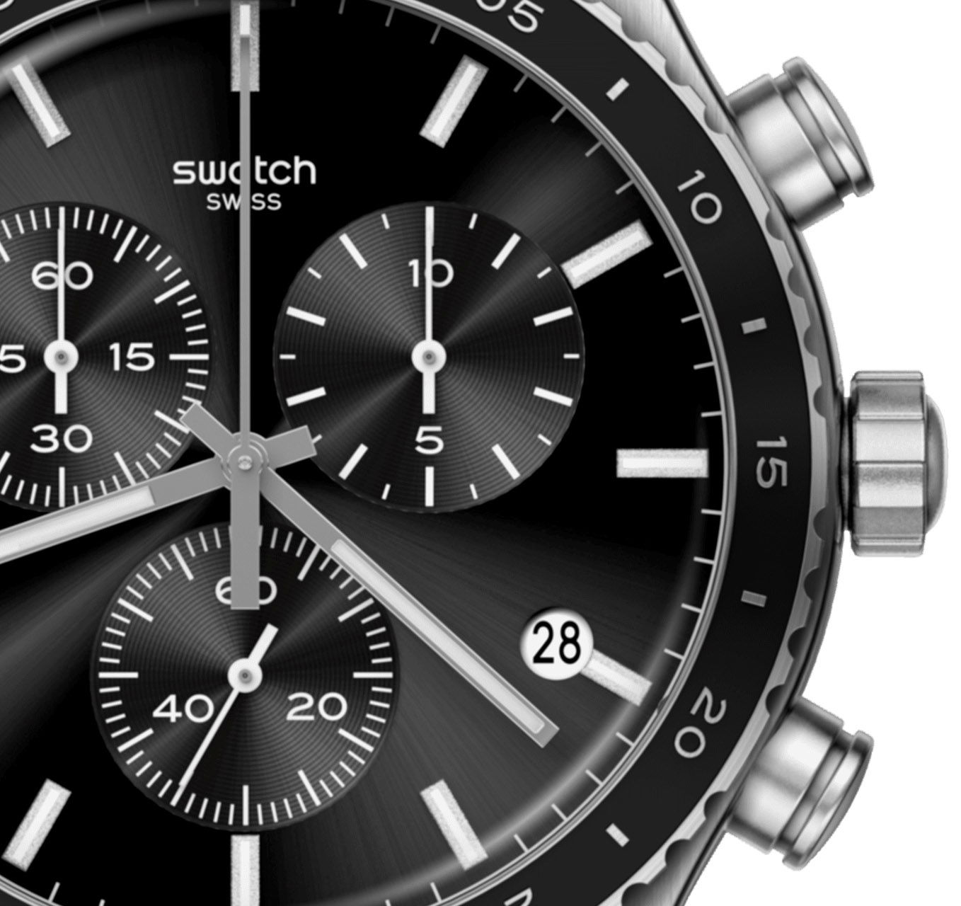 Swatch Yvs495 Carbonium Dream Kol Saati