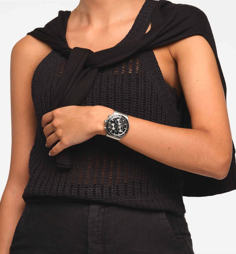 Swatch Yvs495 Carbonium Dream Kol Saati