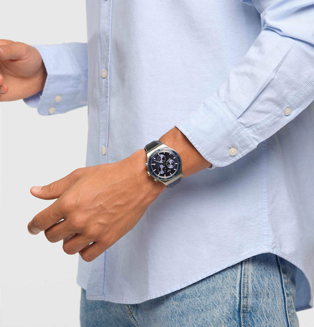 Swatch Yvs496 Cobalt Lagoon Erkek Kol Saati