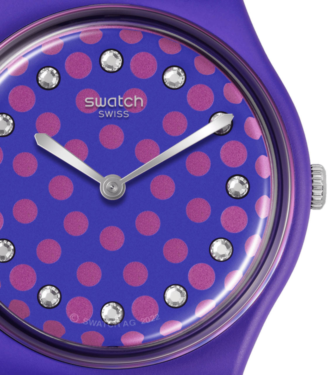 Swatch So31v100 PERFECT PLUM Kadın Kol Saati