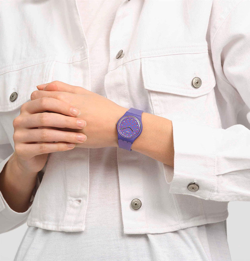 Swatch So31v100 PERFECT PLUM Kadın Kol Saati