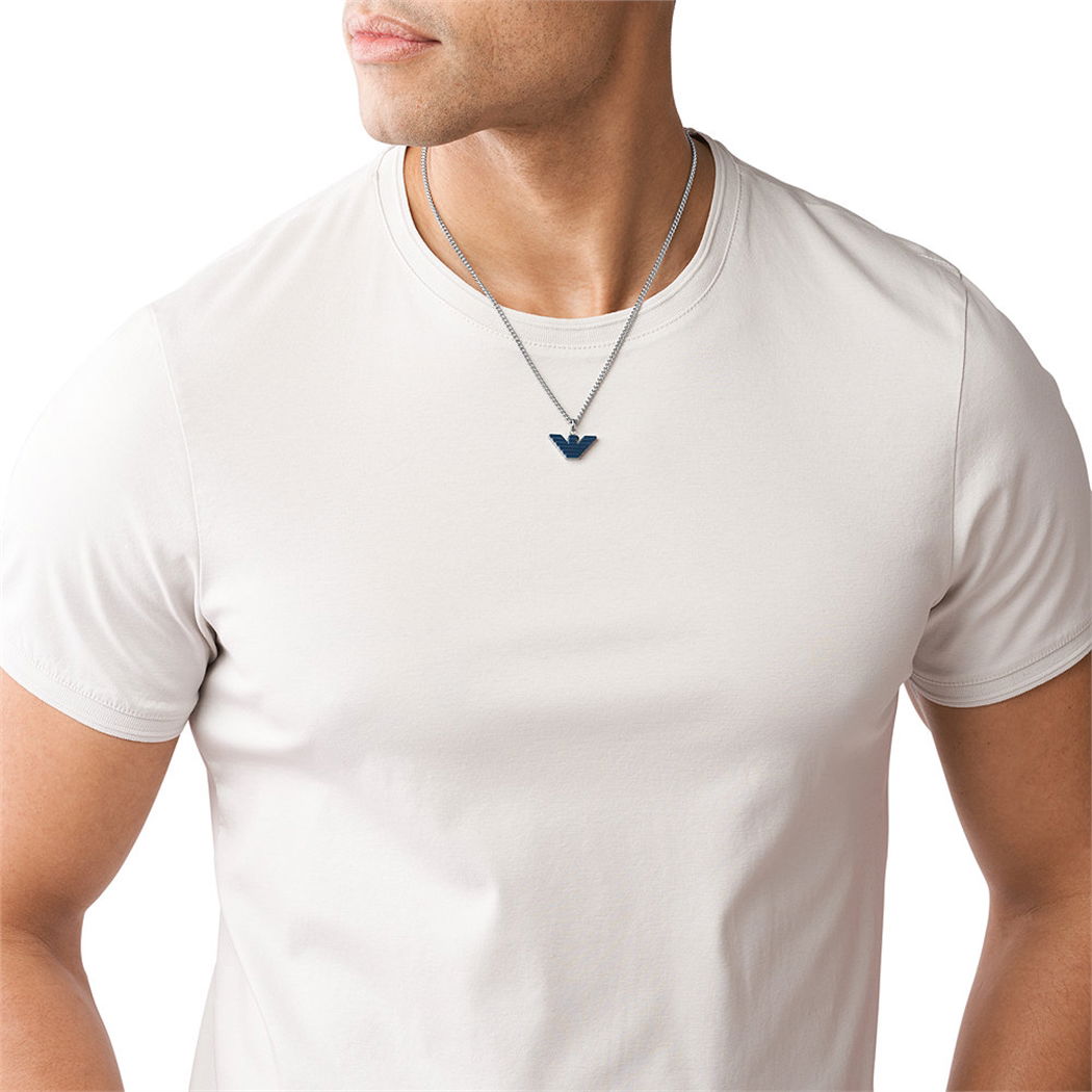Emporio Armani Ajegs2909-040 Erkek Kolye