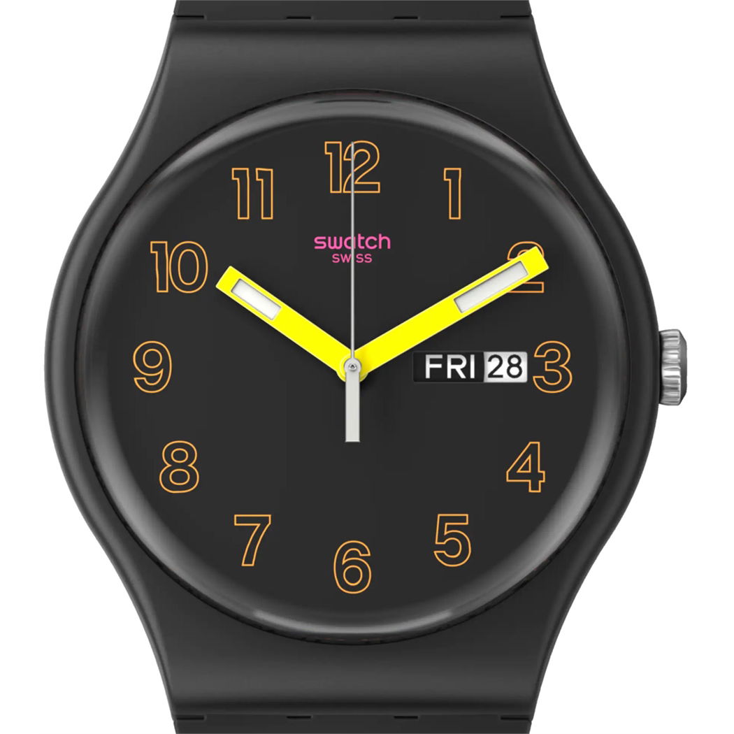 Swatch So29b707 DARK GLOW Kol Saati